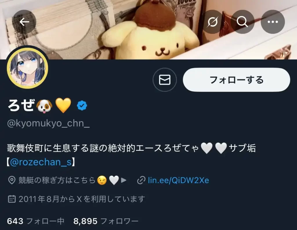 IMG_3348 - 競艇お姉さんありさちゃん! 競艇投資家・競艇インフルエンサー『ろぜ』のX(旧Twitter)のキャプ